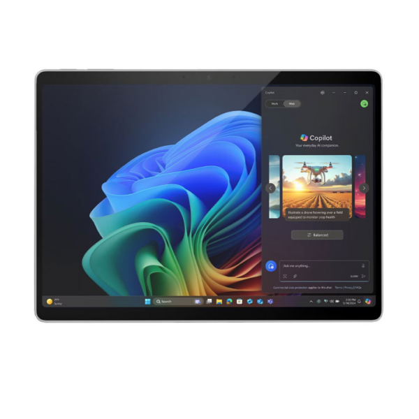 Microsoft Surface Pro 11, Snapdragon X Elite, OLED, 16Go RAM, 512Go SSD, Occasion Premium, PC Hybride, Tablette Windows 11, Copilot+ PC, Architecture ARM, Wi-Fi 7, PixelSense 13 pouces, Clavier Signature Bleu, Slim Pen, Performance IA, Ordinateur Portable Occasion, Microsoft Surface 2024.